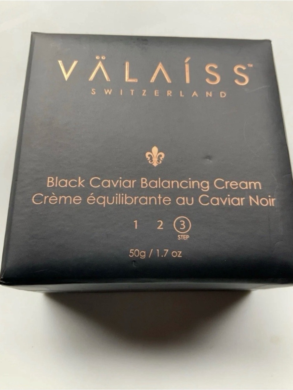 Valaiss Black Caviar Balancing Cream Step 3-  50mL 1.7 oz NEW